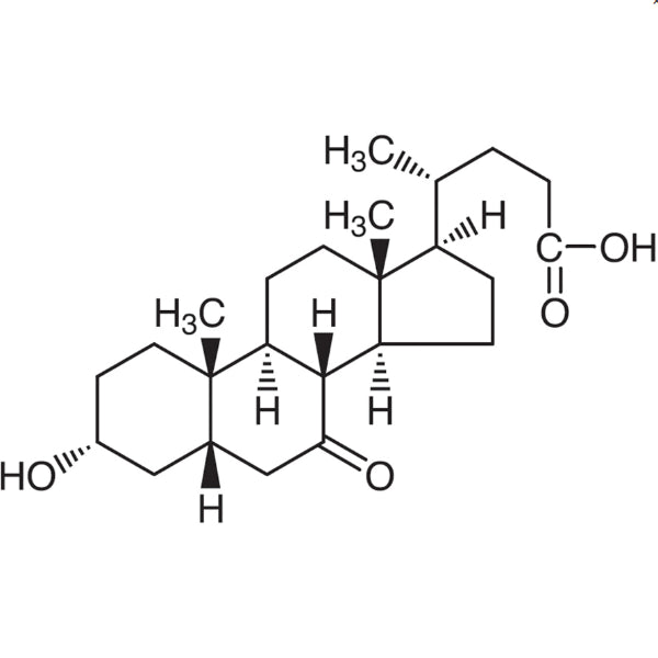 TCI H0869 4651-67-6 3alpha-Hydroxy-7-oxo-5beta-cholanic Acid