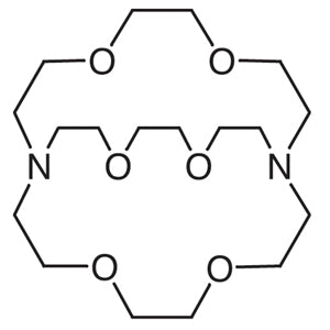 TCI H0932 23978-09-8 4,7,13,16,21,24-Hexaoxa-1,10-diazabicyclo[8.8.8]hexacosane