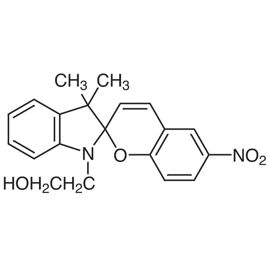 TCI H1042 16111-07-2 1-(2-Hidroksietil)-3,3-dimetilindolino-6'-nitrobenzopirilospiran