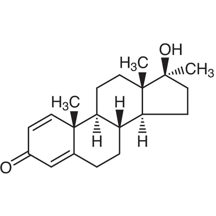 TCI H1193 72-63-9 17beta-Hydroxy-17-methylandrosta-1,4-dien-3-one