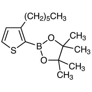 TCI H1298 850881-09-3 3-Hexyl-2-(4,4,5,5-tetramethyl-1,3,2-dioxaborolan-2-yl)thiophene