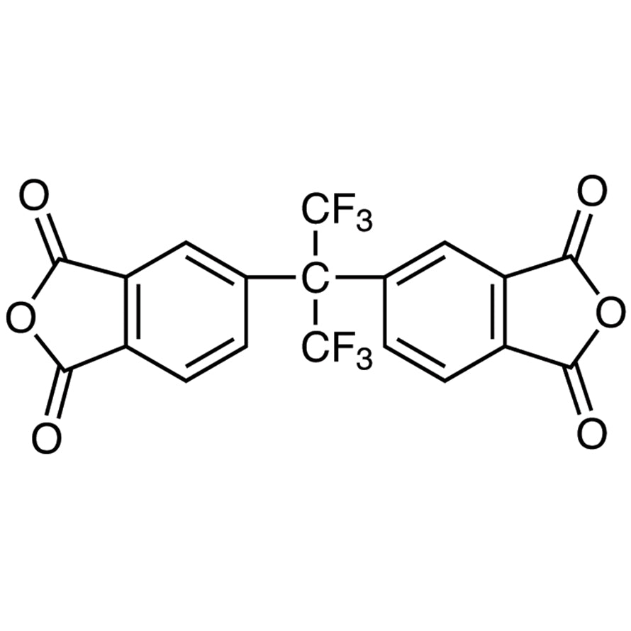 TCI H1438 1107-00-2 4,4'-(Hexafluoroisopropylidene)diphthalic Anhydride (purified by sublimation)