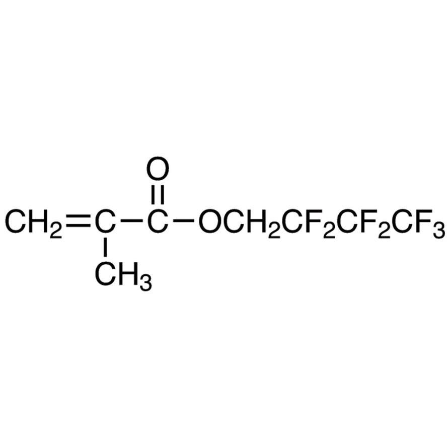 TCI H1674 13695-31-3 2,2,3,3,4,4,4-Heptafluorobutyl Metakrilat (distabilkan dengan MEHQ)