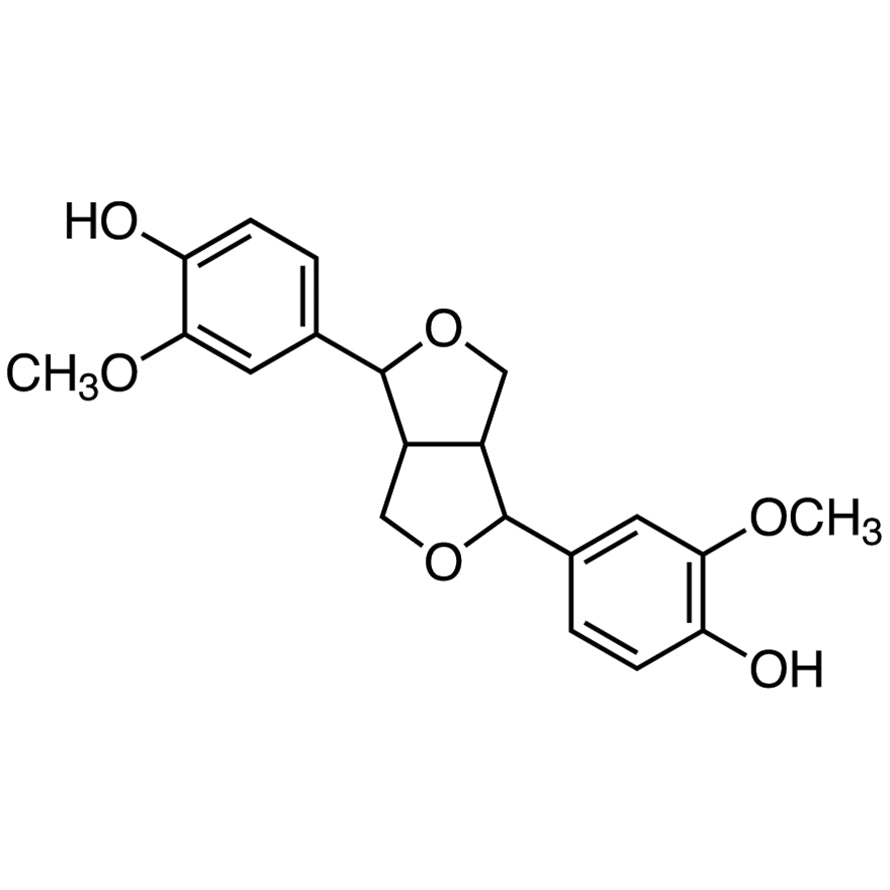 TCI H1692 7452-03-1 4,4'-[Heksahidrofuro[3,4-c]furan-1,4-diil]bis(2-metoksifenol)