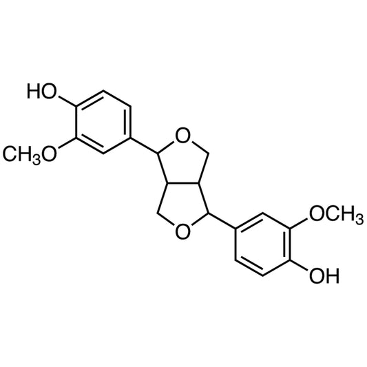 TCI H1692 7452-03-1 4,4'-[Hexahydrofuro[3,4-c]furan-1,4-diyl]bis(2-methoxyphenol)