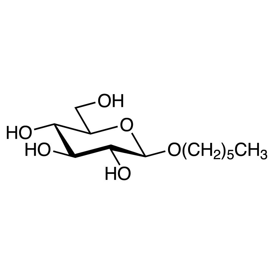 TCI H1821 59080-45-4 Hexyl beta-D-glucopyranoside