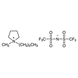 TCI H1824 380497-19-8 1-Hexyl-1-methylpyrrolidin-1-ium Bis((trifluoromethyl)sulfonyl)amide
