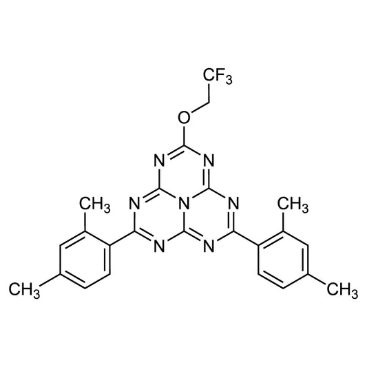2756369-67-0 5,8-Bis(2,4-dimethylphenyl)-2-(2,2,2-trifluoroethoxy)-1,3,3a1,4,6,7,9-heptaazaphenalene - AMI Scientific