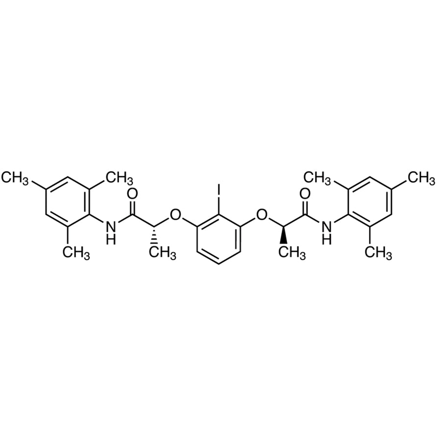 TCI I0807 1226896-38-3 (R,R)-2-Iodo-1,3-bis[1-(mesitylcarbamoyl)ethoxy]benzene