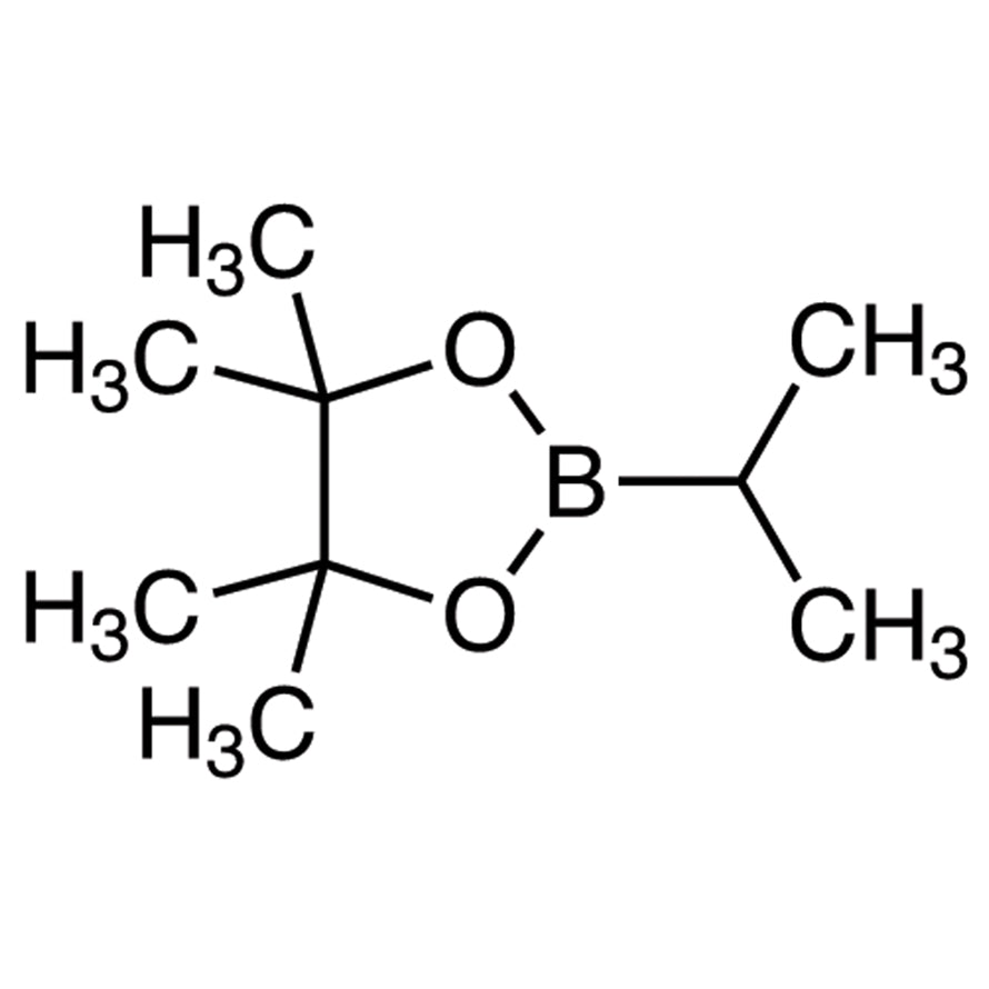 TCI I1109 76347-13-2 2-Isopropyl-4,4,5,5-tetramethyl-1,3,2-dioxaborolane — struktur kimia