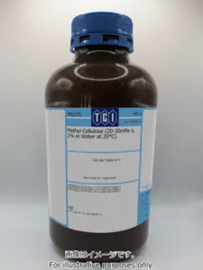 TCI M0291 9004-67-5 Methyl Cellulose (20-30mPa.s, 2% in Water at 20deg C)