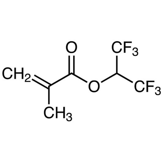 TCI M0988 3063-94-3 1,1,1,3,3,3-Hexafluoroisopropyl Methacrylate (stabilized with MEHQ)