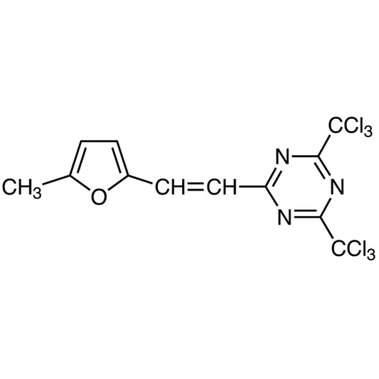TCI M1209 156360-76-8 2-[2-(5-Methylfuran-2-yl)vinyl]-4,6-bis(trichloromethyl)-1,3,5-triazine