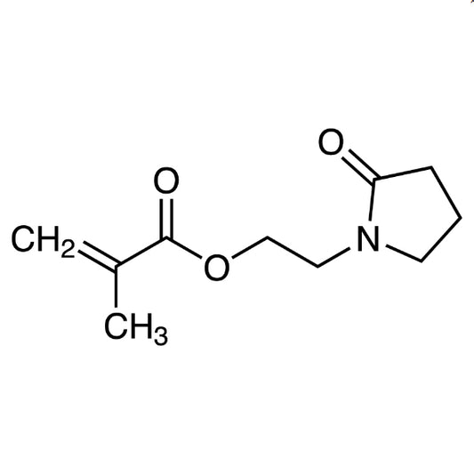 TCI M1574 946-25-8 2-(2-Oksopirrolidin-1-il)etil Metakrilat (distabilkan dengan MEHQ)