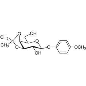 TCI M1593 159922-67-5 4-Metoksifenil 3,4-O-Isopropiliden-beta-D-galaktopiranosida