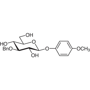 TCI M1641 303127-80-2 4-Metoksifenil 3-O-Benzil-beta-D-glukopiranosida