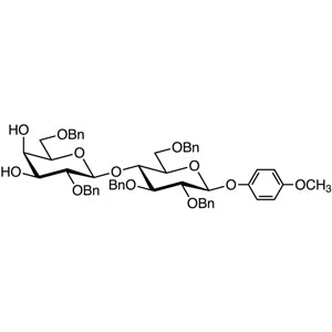TCI M1686 358681-61-5 Gal[26Bn]beta(1-4)Glc[236Bn]-beta-MP