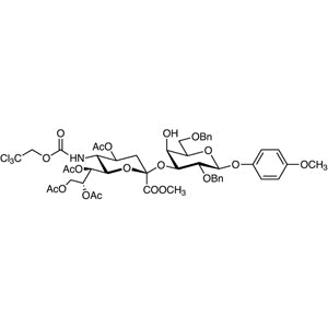 TCI M1729 610763-72-9 Neu5Troc[1Me,4789Ac]alpha(2-3)Gal[26Bn]-beta-MP