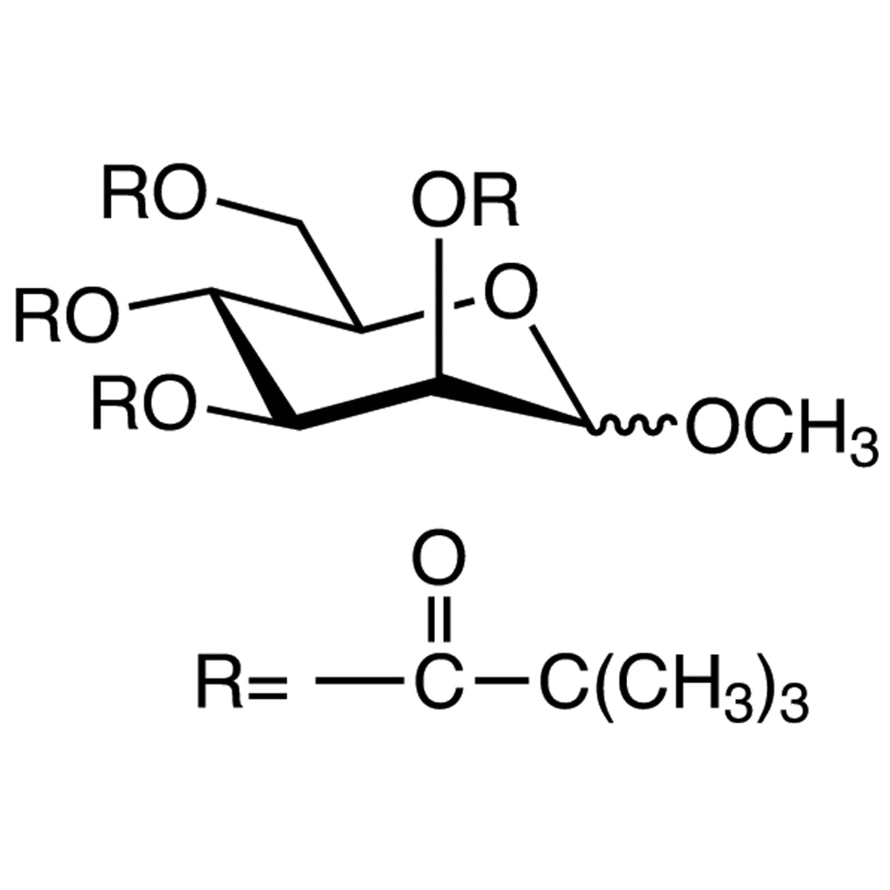 TCI M2102 Methyl 2,3,4,6-Tetra-O-pivaloyl-D-mannopyranoside