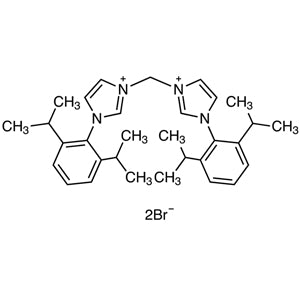 TCI M2791 889617-36-1 3,3'-Methylenebis[1-(2,6-diisopropylphenyl)-3-imidazolium Bromide]