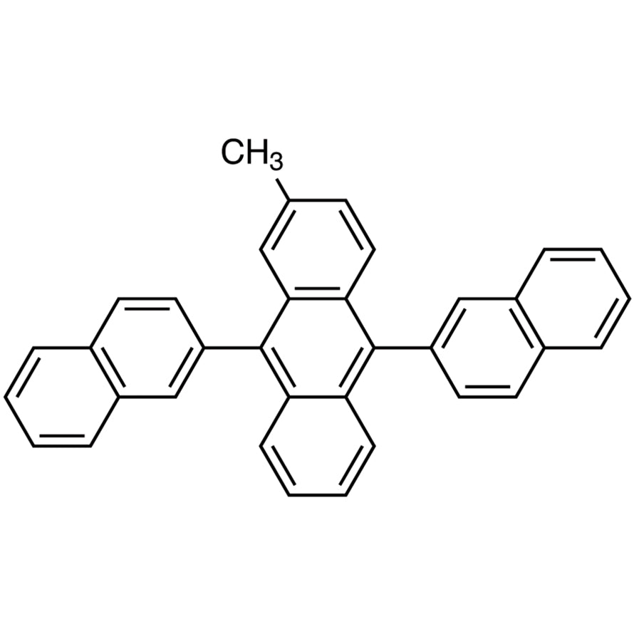 TCI M2821 804560-00-7 2-Metil-9,10-di(2-naftil)antrasena