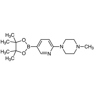 TCI M3116 918524-63-7 1-Methyl-4-[5-(4,4,5,5-tetramethyl-1,3,2-dioxaborolan-2-yl)pyridin-2-yl]piperazine
