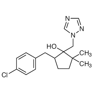 125116-23-6 5-(4-Chlorobenzyl)-2,2-dimethyl-1-[(1H-1,2,4-triazol-1-yl)methyl]cyclopentanol - AMI Scientific