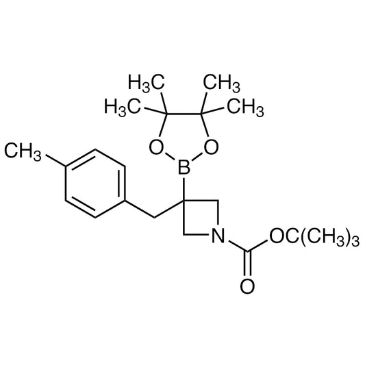 TCI M3370 2507954-87-0 tert-Butyl 3-(4-Methylbenzyl)-3-(4,4,5,5-tetramethyl-1,3,2-dioxaborolan-2-yl)azetidine-1-carboxylate