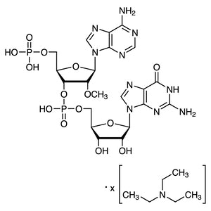 TCI M3647 2'-O-Methyl-5'-O-phosphonoadenylyl-(3'->5')-guanosine Triethylamine Salt