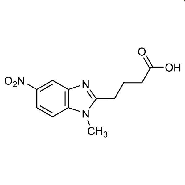 31349-48-1 4-(1-Methyl-5-nitro-1H-benzo[d]imidazol-2-yl)butanoic Acid - AMI Scientific