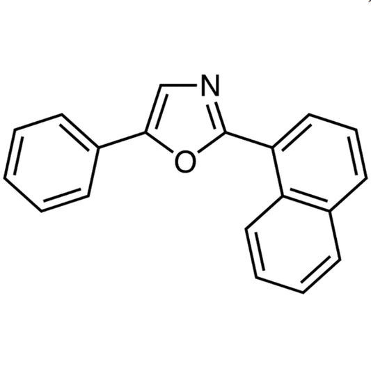 TCI N0068 846-63-9 2-(1-Naphthyl)-5-phenyloxazole [for scintillation spectrometry]