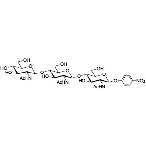 TCI N0928 7699-38-9 4-Nitrophenyl N,N',N''-Triacetyl-beta-chitotrioside