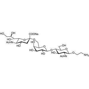 TCI N0950 2765625-81-6 Neu5Ac alpha(2-6)Gal beta(1-4)GlcNAc-beta-ethylamine