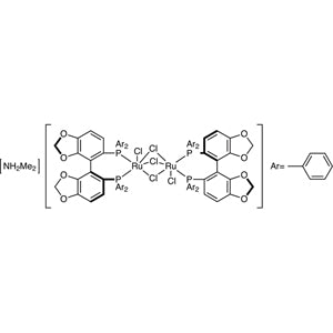 TCI N1022 488809-34-3 [NH2Me2][(RuCl((S)-segphos(regR)))2(mu-Cl)3]