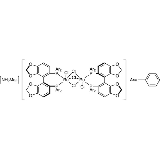 TCI N1022 488809-34-3 [NH2Me2][(RuCl((S)-segphos(regR)))2(mu-Cl)3]