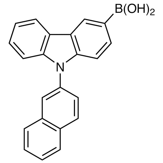 TCI N1098 1133057-98-3 [9-(Naphthalen-2-yl)-9H-carbazol-3-yl]boronic Acid (contains varying amounts of Anhydride)