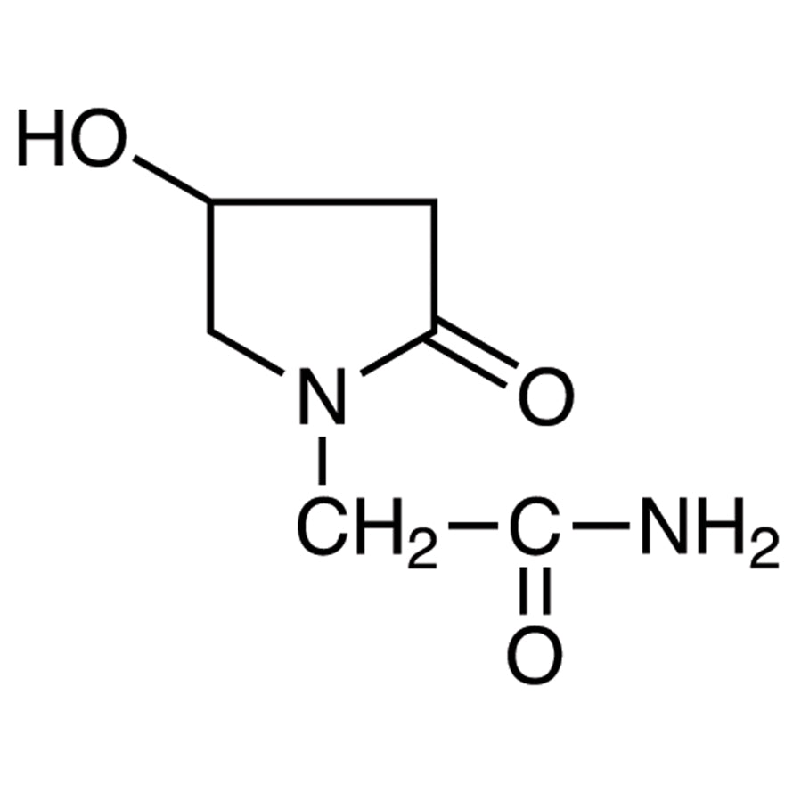 TCI O0398 62613-82-5 Oxiracetam — struktur kimia
