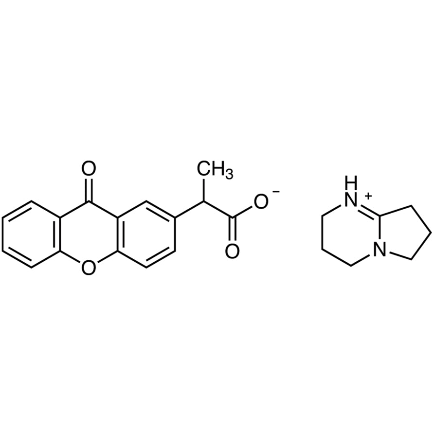 TCI O0447 1346753-04-5 2-(9-Oxoxanthen-2-yl)propionic Acid 1,5-Diazabicyclo[4.3.0]non-5-ene Salt