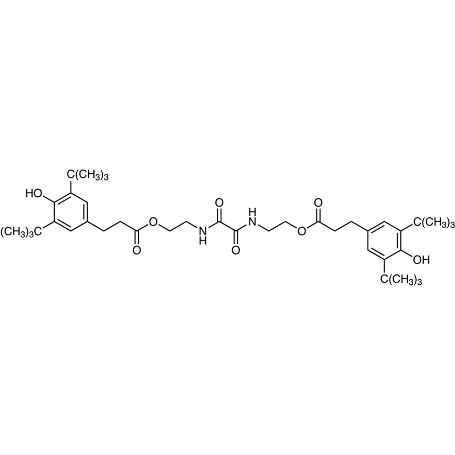 TCI O0526 70331-94-1 [Oxalylbis(azanediyl)]bis(ethane-2,1-diyl) Bis[3-(3,5-di-tert-butyl-4-hydroxyphenyl)propanoate]