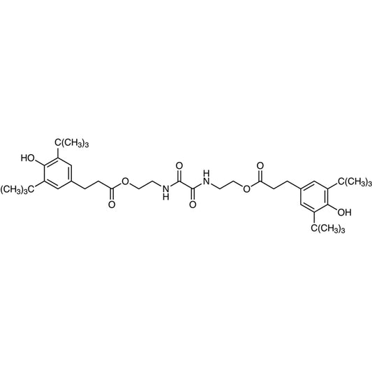 TCI O0526 70331-94-1 [Oxalylbis(azanediyl)]bis(etana-2,1-diil) Bis[3-(3,5-di-tert-butil-4-hidroksifenil)propanoat]