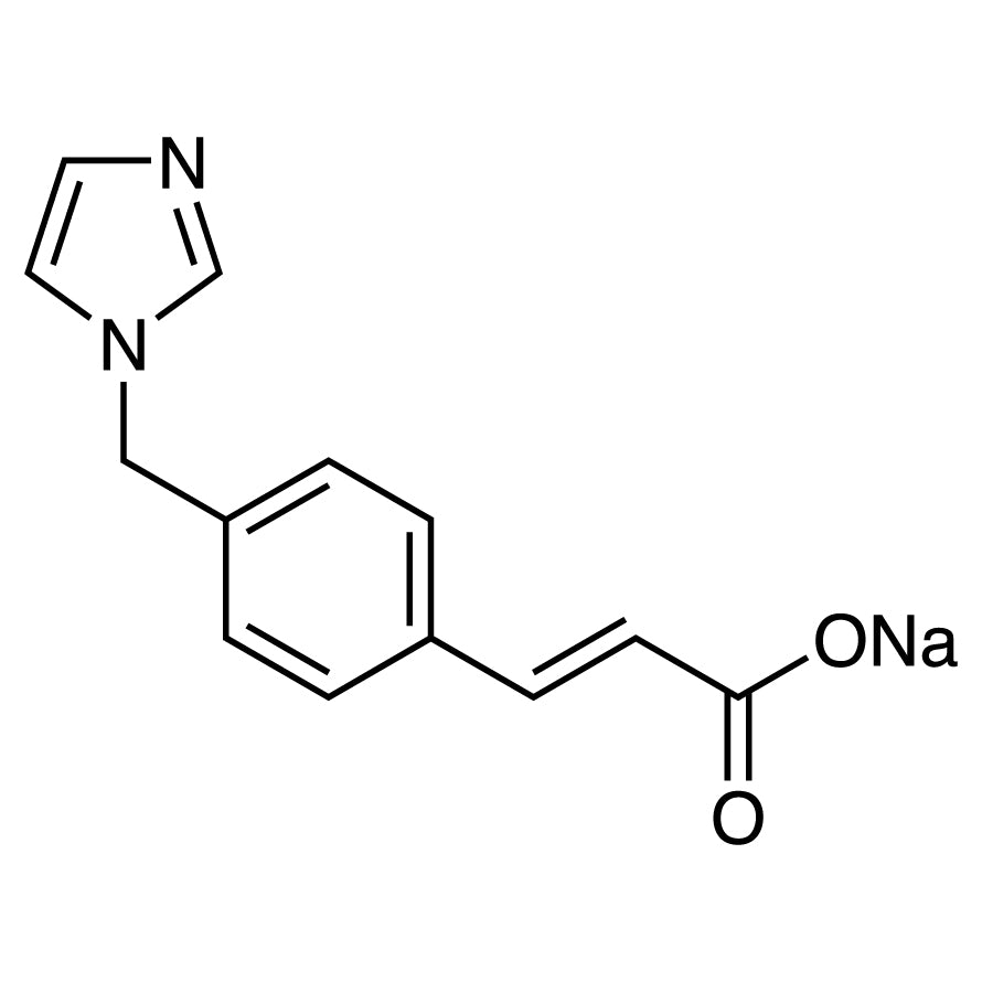 TCI O0660 189224-26-8 Ozagrel Sodium — struktur kimia