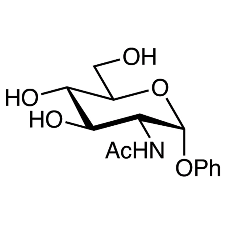 TCI P0130 10139-04-5 Phenyl N-Acetyl-alpha-D-glucosaminide