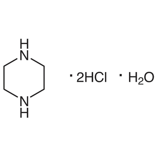 TCI P0450 142-64-3 Piperazine Dihydrochloride Monohydrate — struktur kimia