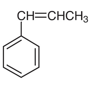 TCI P0495 637-50-3 beta-Methylstyrene (cis- and trans- mixture) (stabilized with TBC)