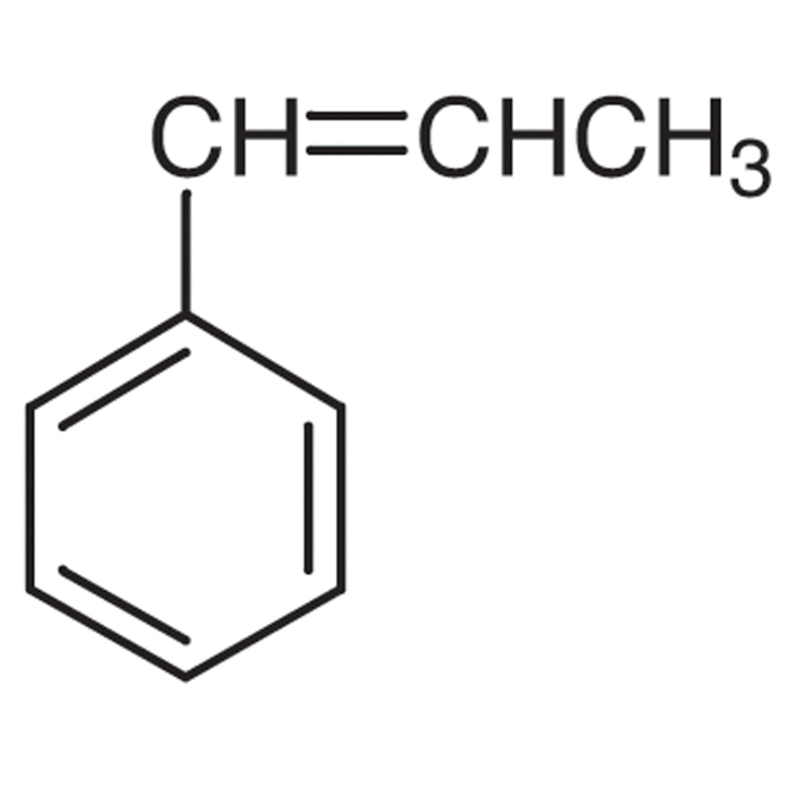 TCI P0495 637-50-3 beta-Methylstyrene (cis- and trans- mixture) (stabilized with TBC)