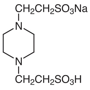 TCI P0875 10010-67-0 Piperazine-1,4-bis(2-ethanesulfonic Acid) Monosodium Salt [Good's buffer component for biological research]