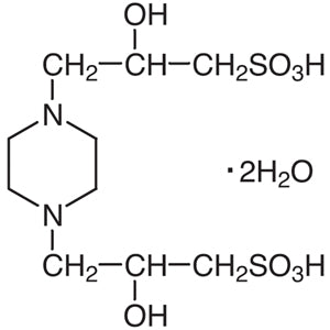 TCI P1131 68189-43-5 Piperazine-1,4-bis(2-hydroxypropanesulfonic Acid) Dihydrate [Good's buffer component for biological research]