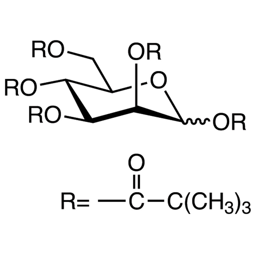 TCI P1803 220017-47-0 1,2,3,4,6-Penta-O-pivaloyl-D-mannopyranose