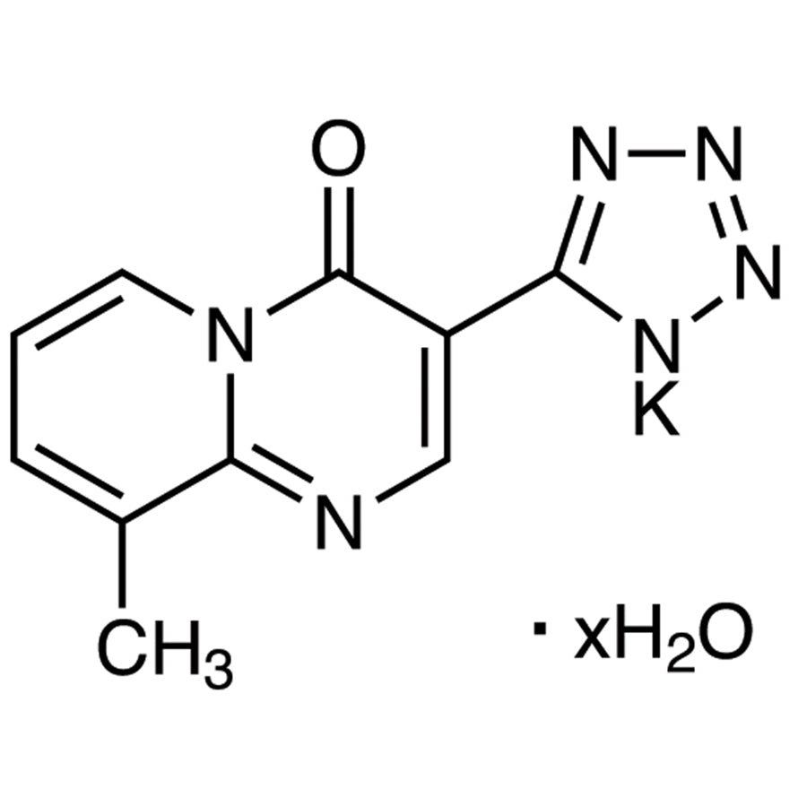 TCI P1995 Pemirolast Potassium Hydrate — struktur kimia