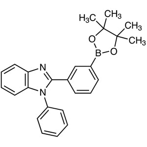 TCI P2263 952514-86-2 1-Phenyl-2-[3-(4,4,5,5-tetramethyl-1,3,2-dioxaborolan-2-yl)phenyl]-1H-benzimidazole